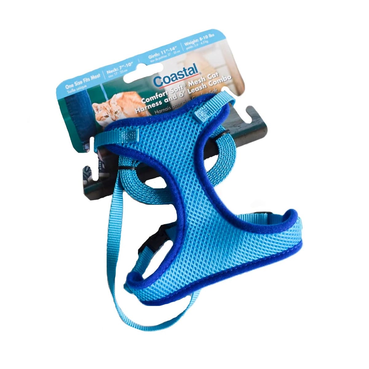 Coastal Arnés Pechera con Correa Confort Soft Azul 1