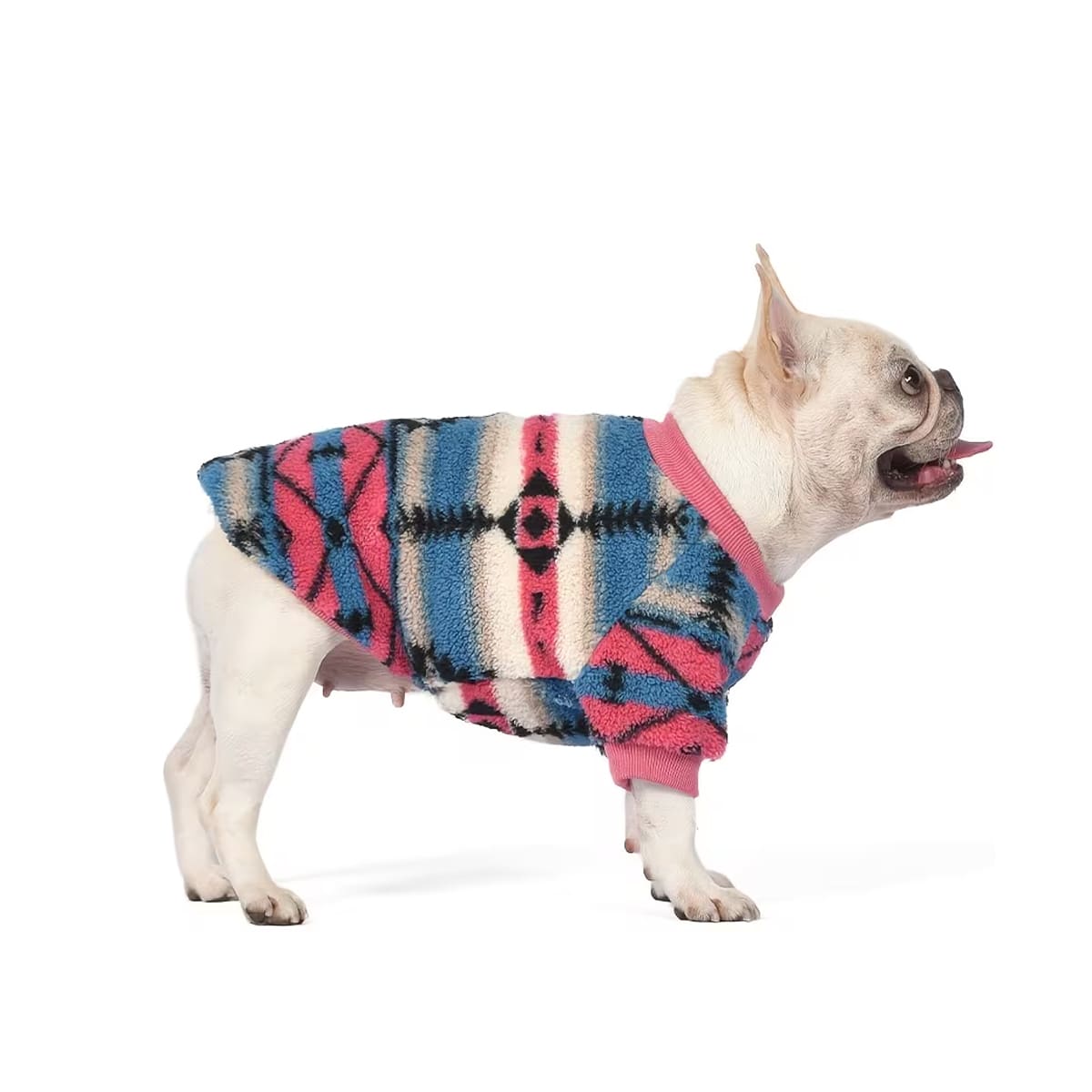 Chaleco de polar modelo Etnic para mascotas3