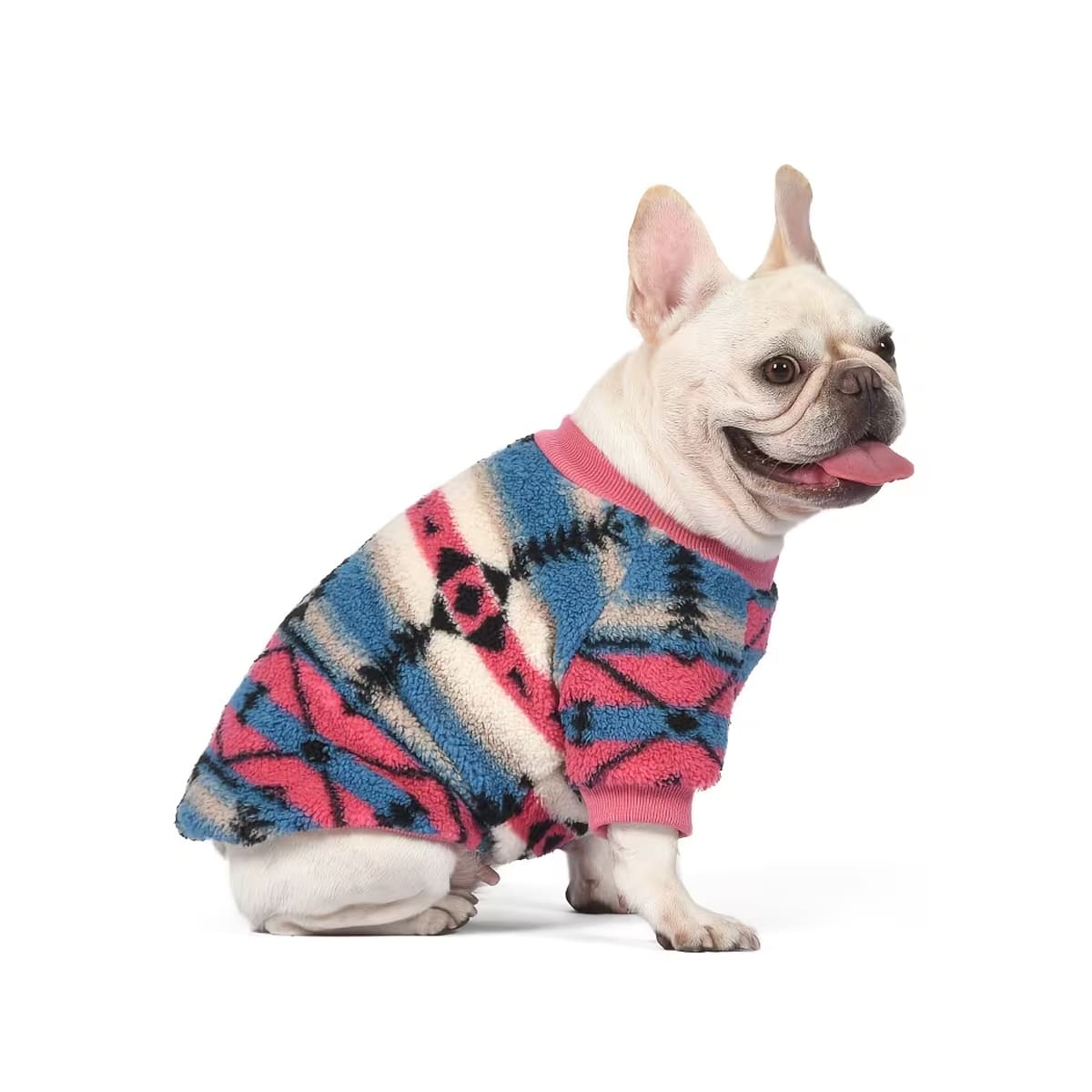 Chaleco de polar modelo Etnic para mascotas2