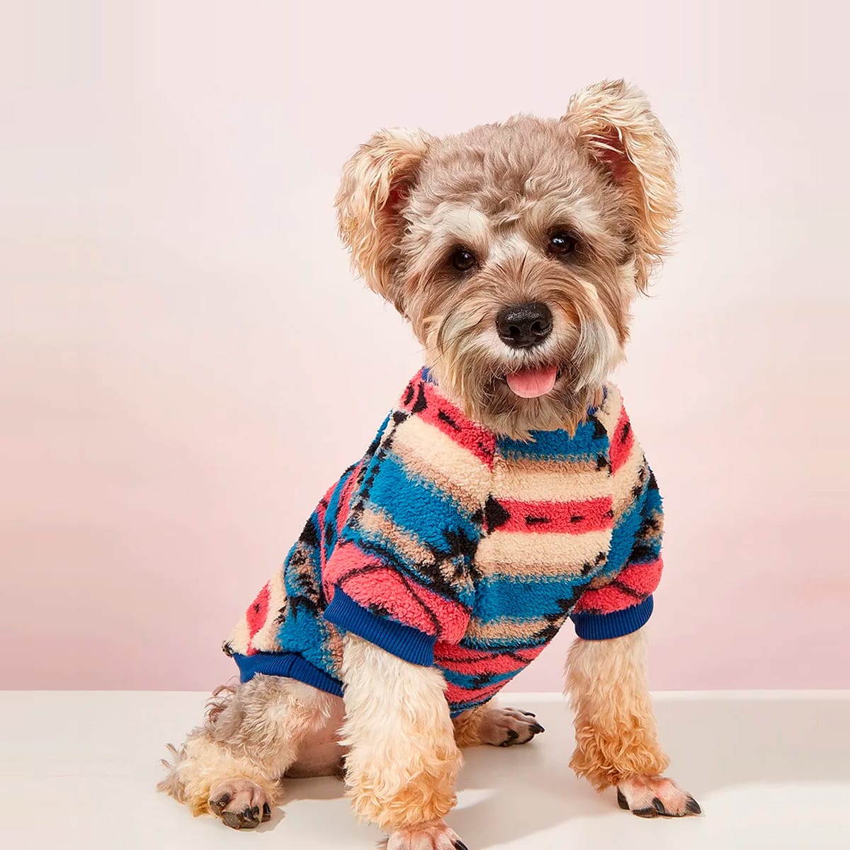 Chaleco de polar modelo Etnic para mascotas4