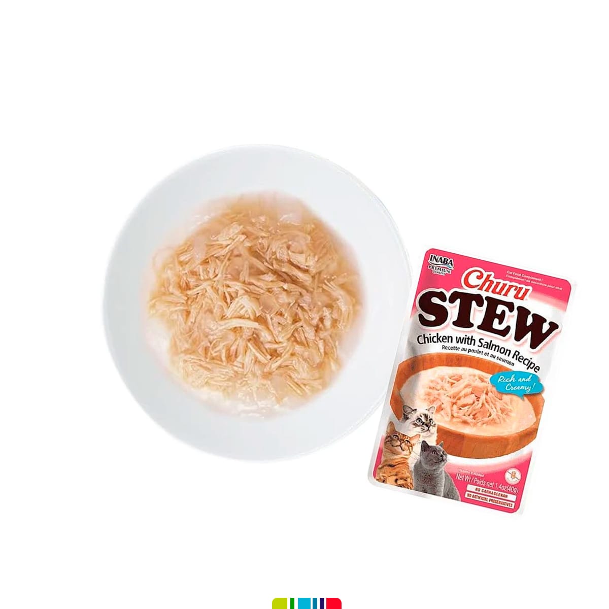 Churu Stew guiso de pollo y salmón 40 gr2