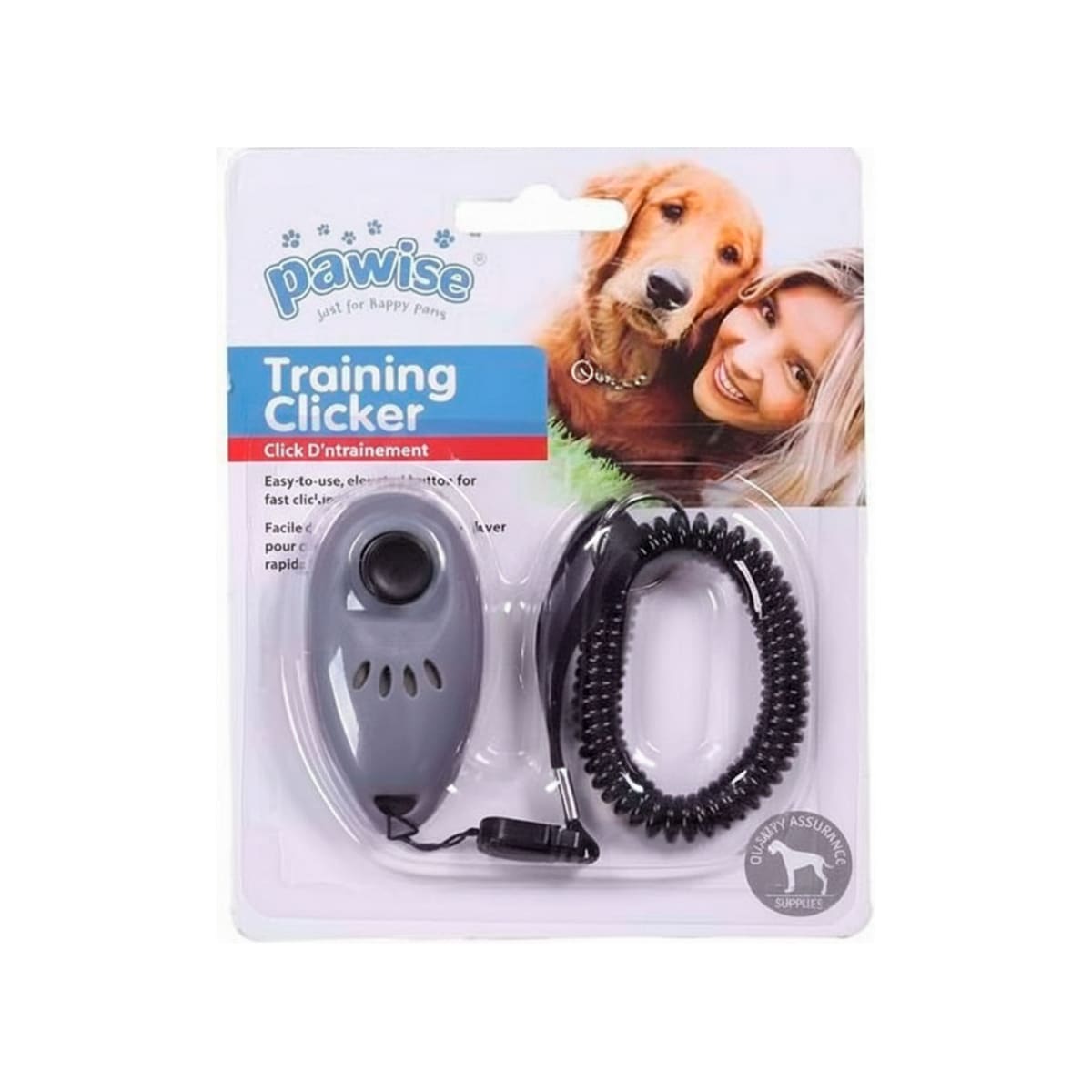 Pawise training clicker color gris 1