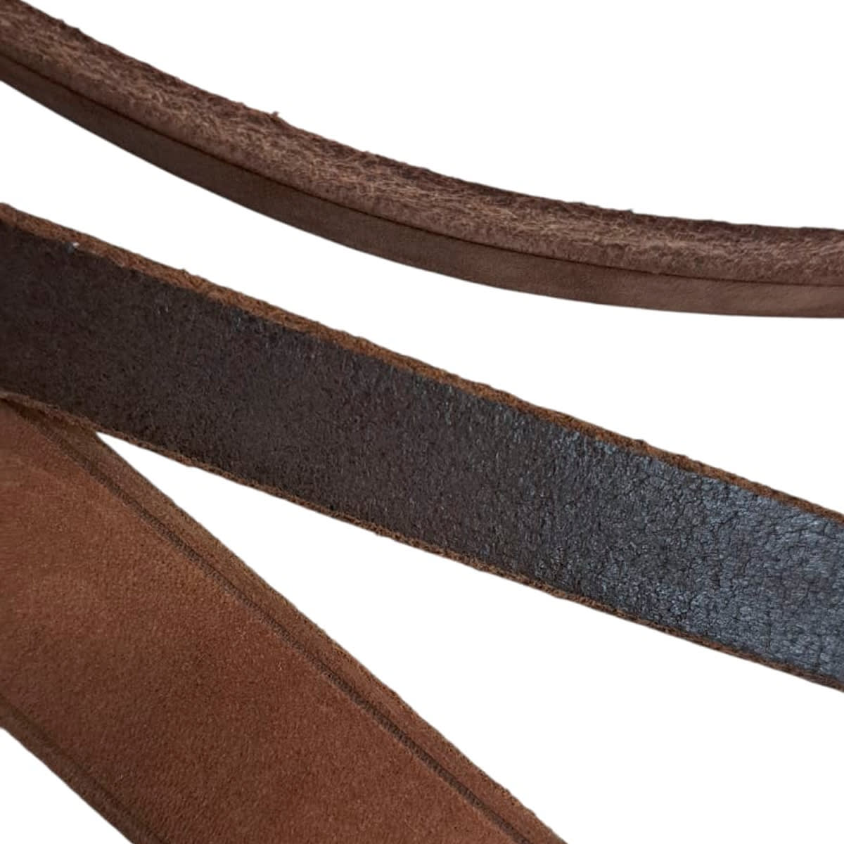 Collar de cuero rústico chocolate para perro Coastal Circle-T2