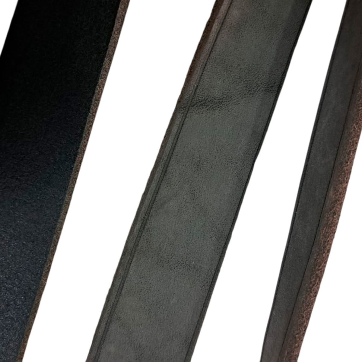 Collar de cuero rústico gris para perro Coastal Circle-T2