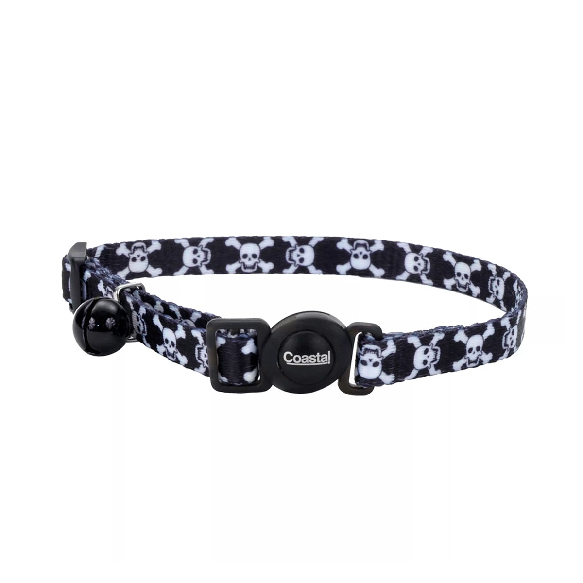 Collar Coastal Fashion Black Skulls para gatos2