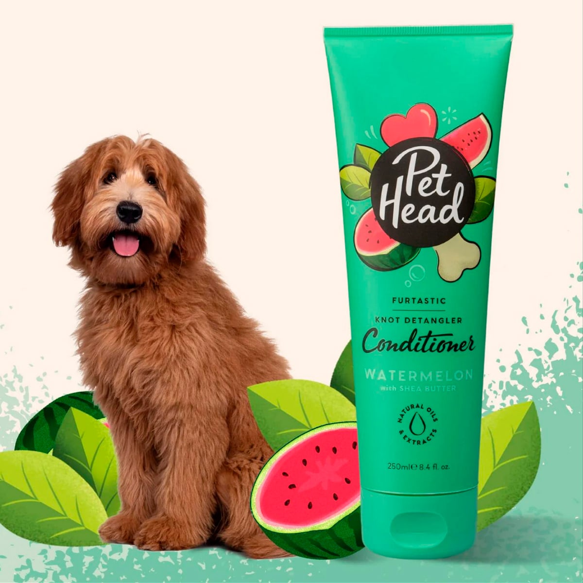 Pet Head Acondicionador Furtastic Knot Detangler 250ml1