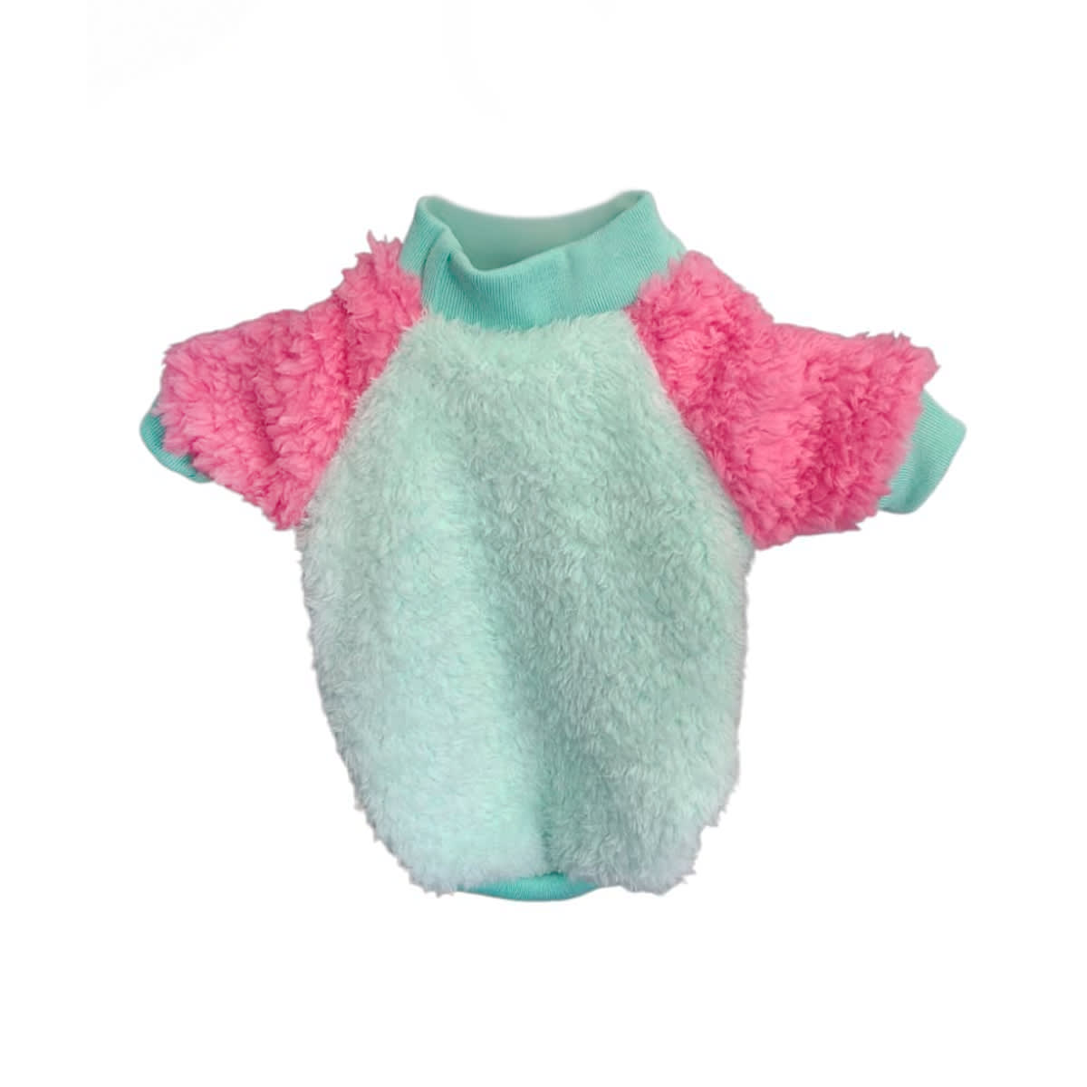Corderito para mascota color verde agua con fucsia claro de Dylan's Design 1
