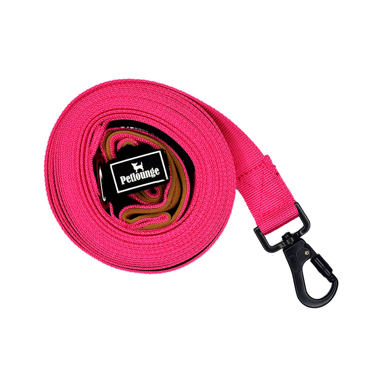 Petlounge Correa larga Power Trail fucsia 3 y 5 metros 1