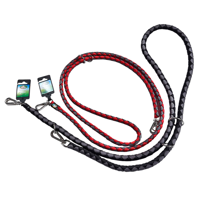 Mascan Correa Ramal Trenzado Negro2