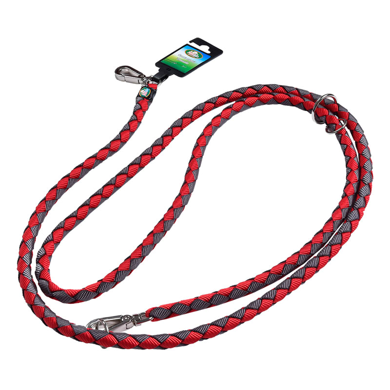 Mascan Correa Ramal Trenzado Rojo 2