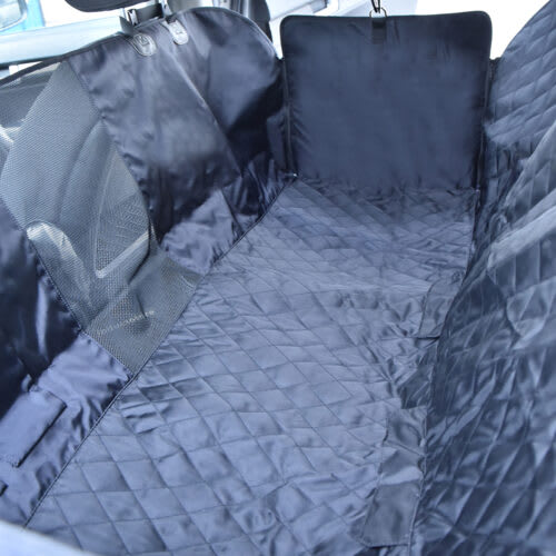 Cubre asiento trasero para auto Mascan color negro2