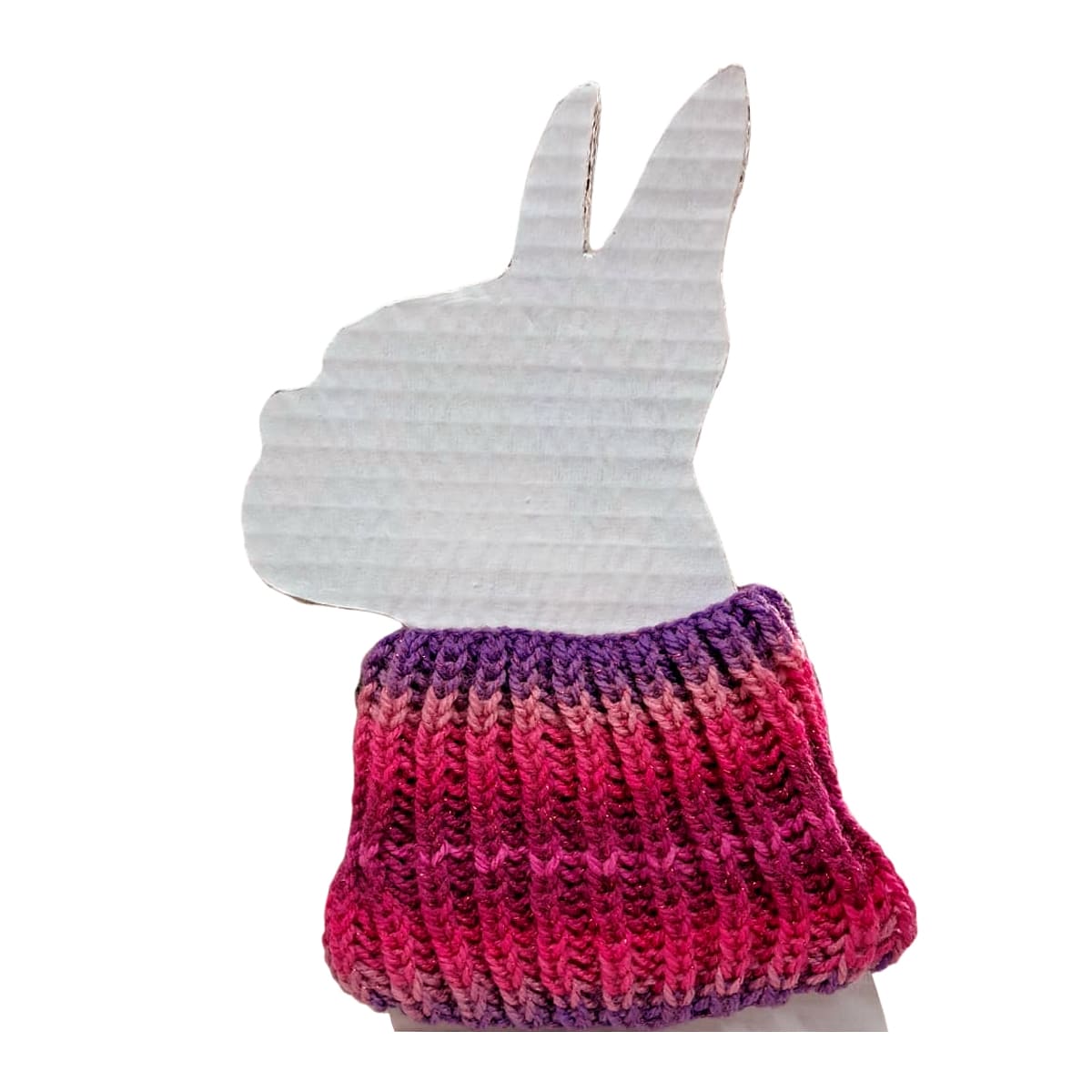 Cuello de Lana para perro Berries Sandía Tejidos2