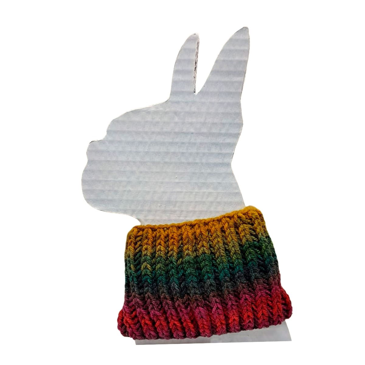 Cuello de Lana para perro Rainbow Sandía Tejidos 1
