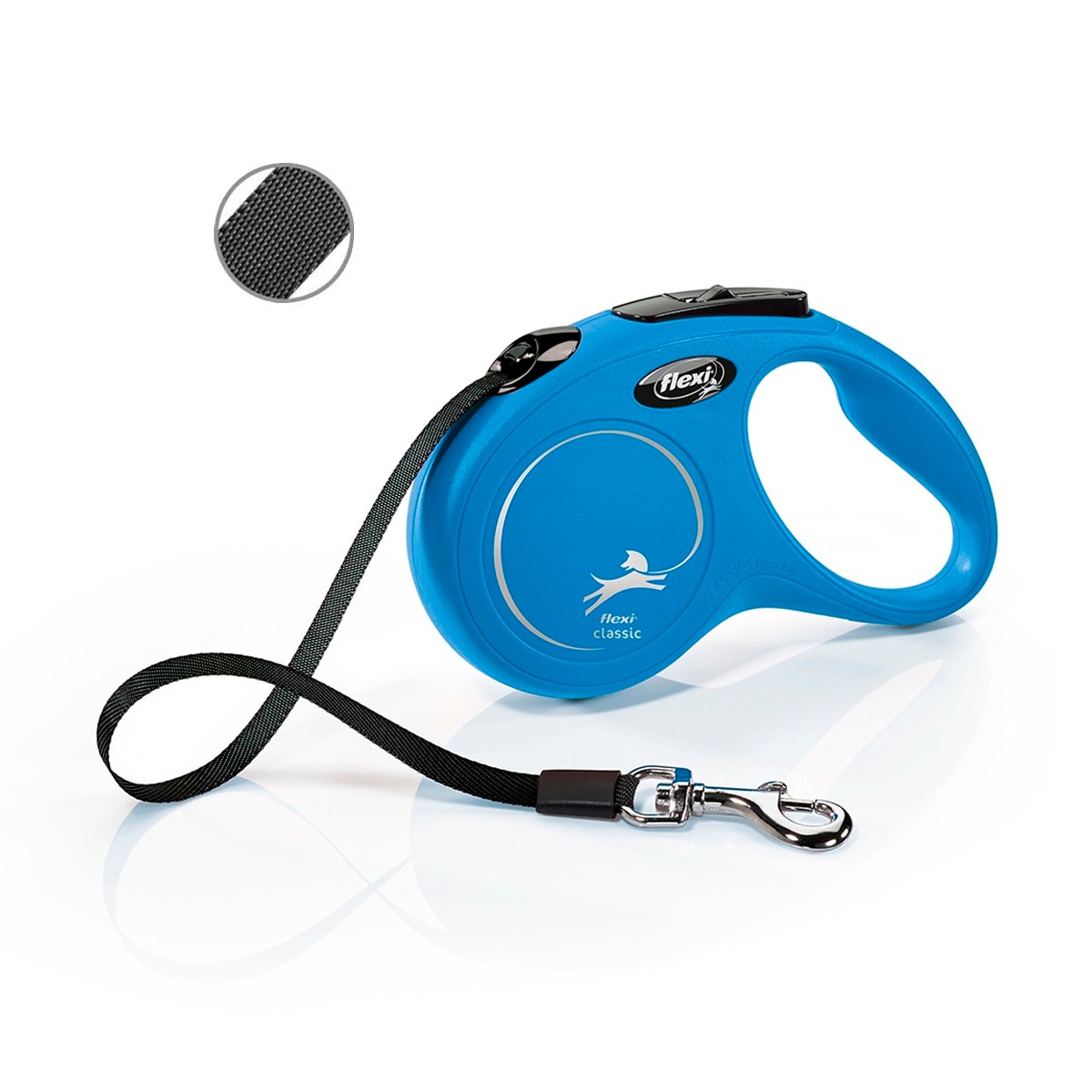 Correa Flexi Classic azul de cinta retráctil2