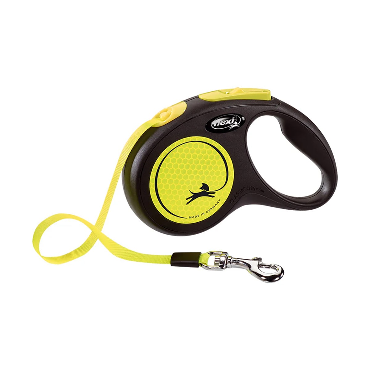 Correa Flexi Neon de cinta retráctil Talla M2