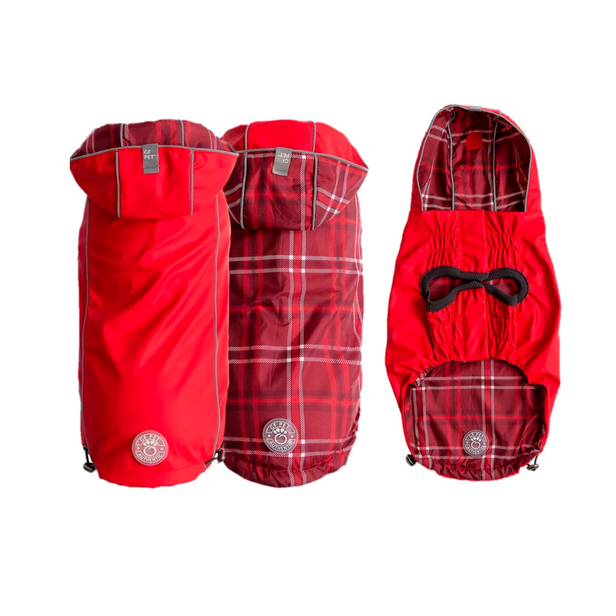GFPET Impermeable reversible rojo2