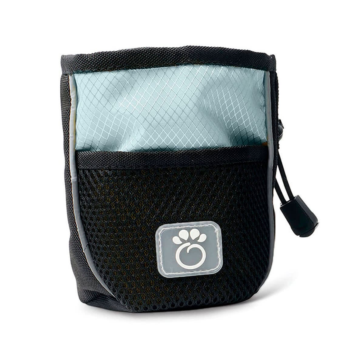 GFPET Bolsa porta premios y snacks perros gris2