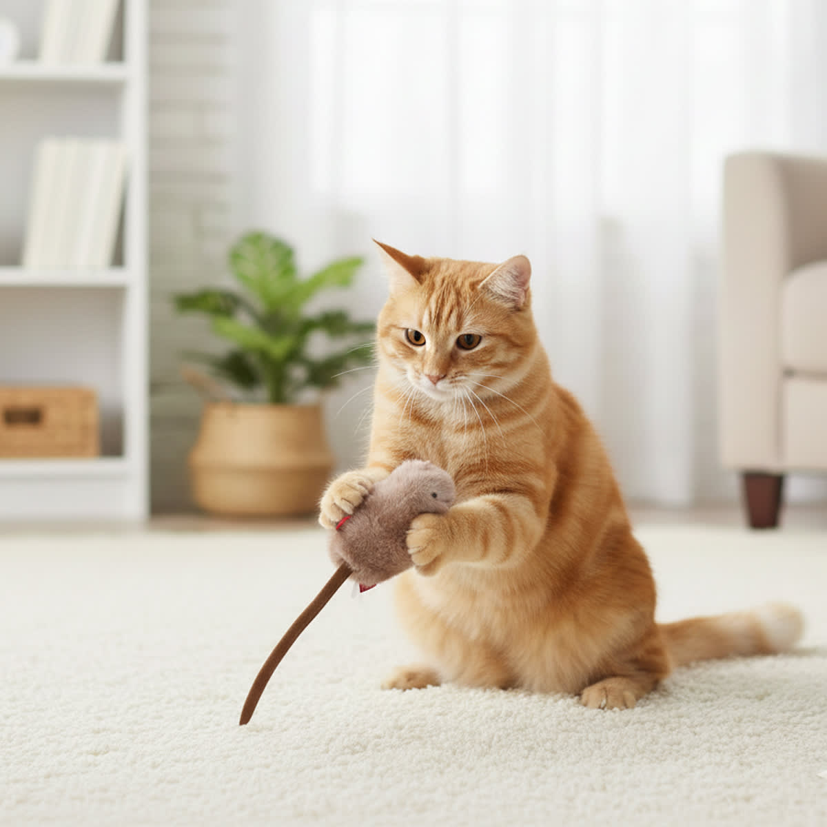 Juguete GiGwi Melody Chaser Activate Sound Ratón4