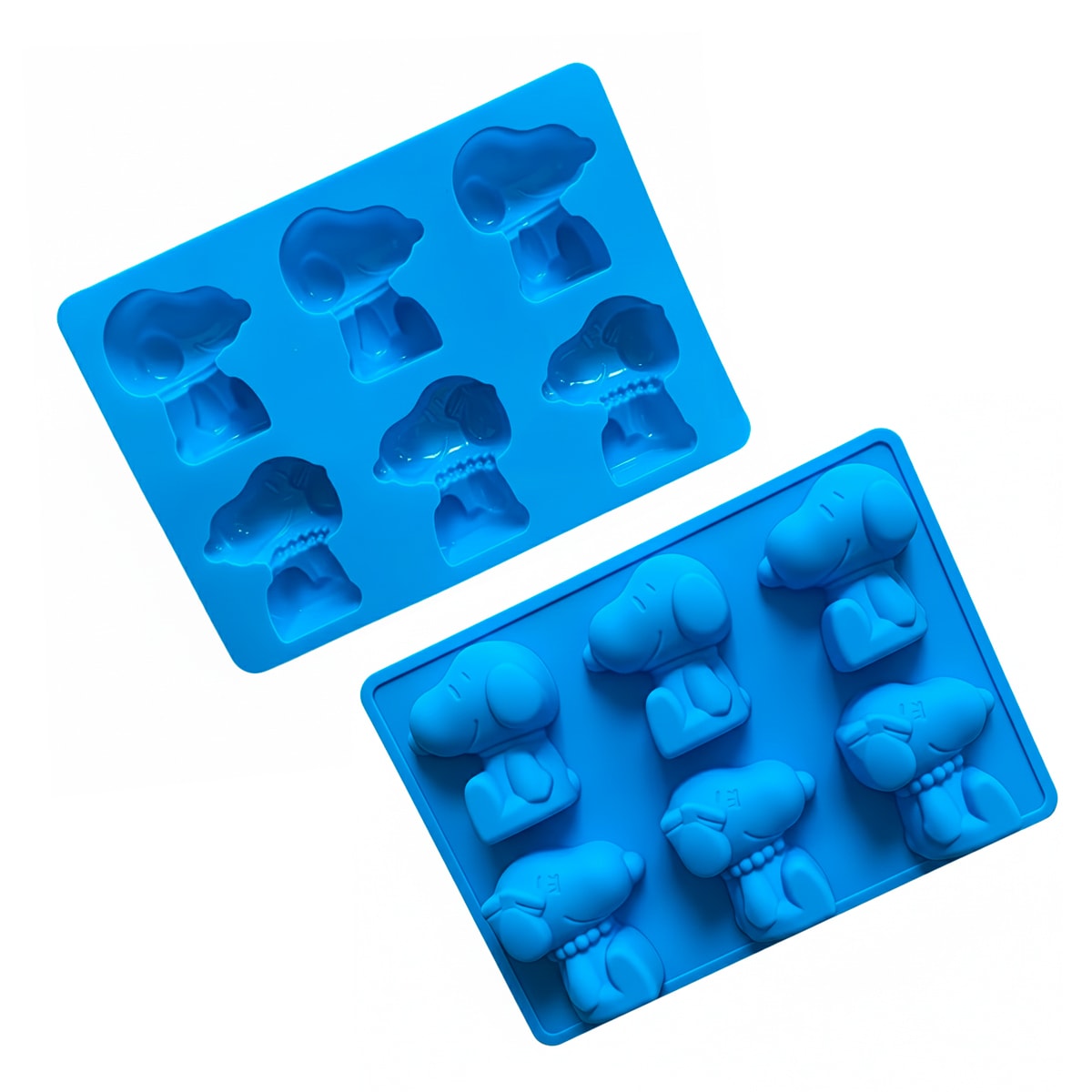 Molde de silicona con forma de Snoopy4