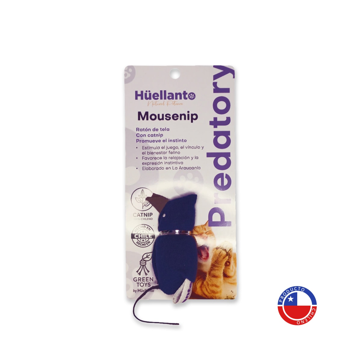 Hüellanto Juguete para gatos MouseNip con catnip2