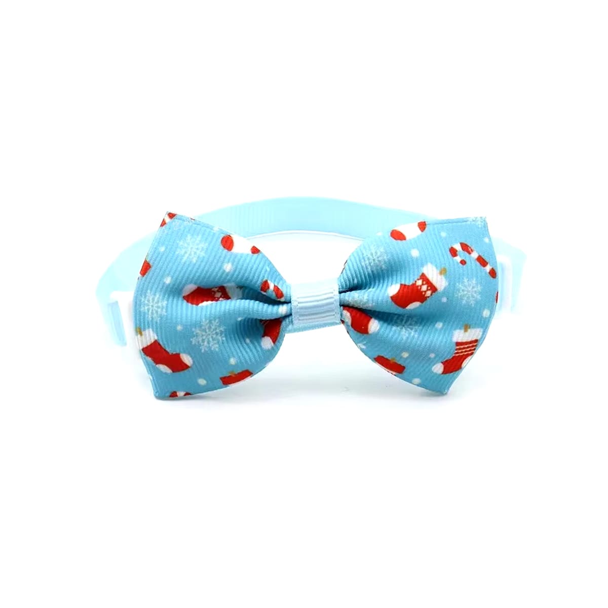 Collar navideño con corbatín para perro o gato3