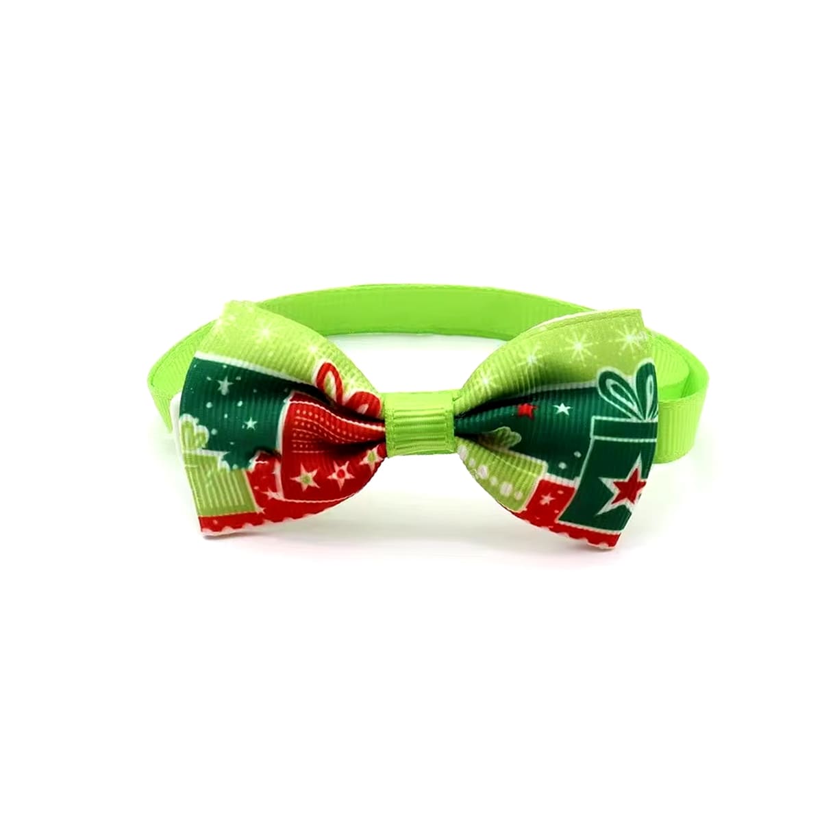 Collar navideño con corbatín para perro o gato4