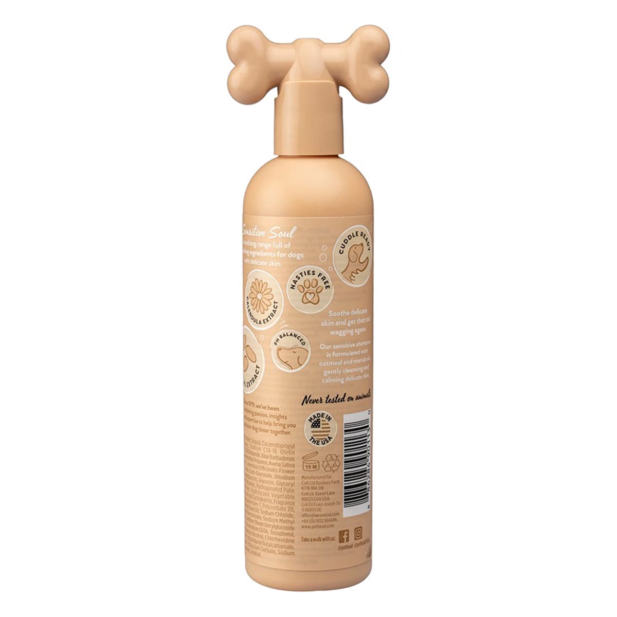 Pet Head Shampoo Sensitive Soul Pieles Sensibles 475ml2