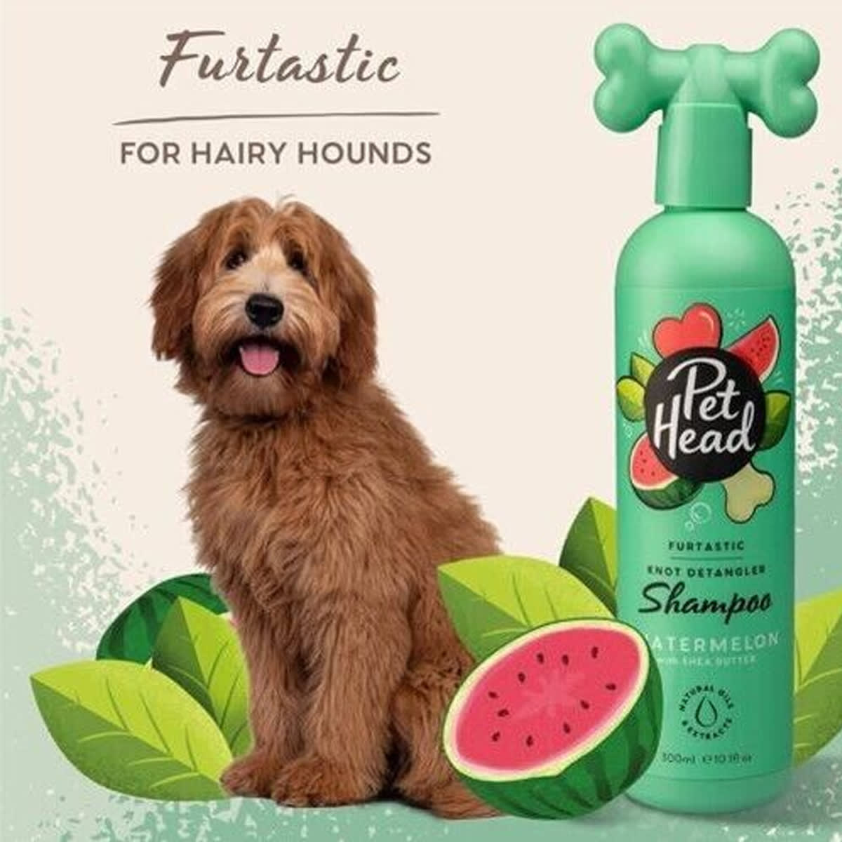Pet Head Shampoo Furtastic Desenredante de Nudos Sandía 475ml2