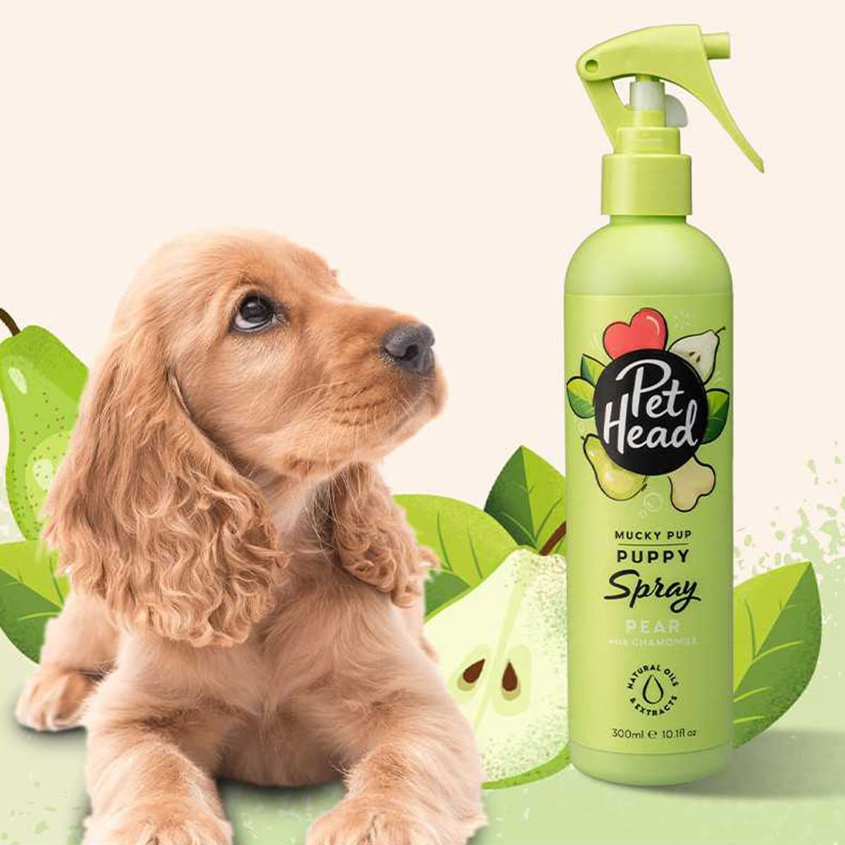 Pet Head Mucky Puppy Pera Colonia Desodorante en Spray 300ml3