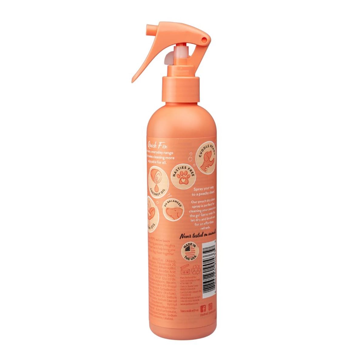 Pet Head Quick Fix 2 en 1 Durazno en Spray 300ml2