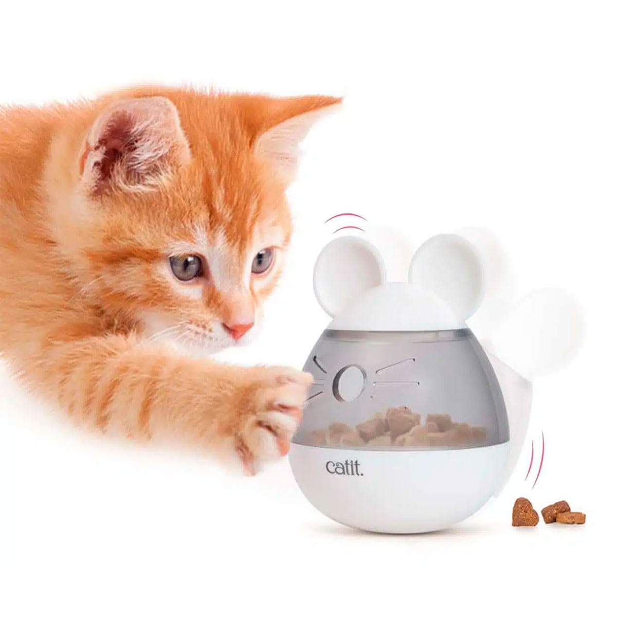 Catit Pixi juguete dispensador de premios con forma de ratón2