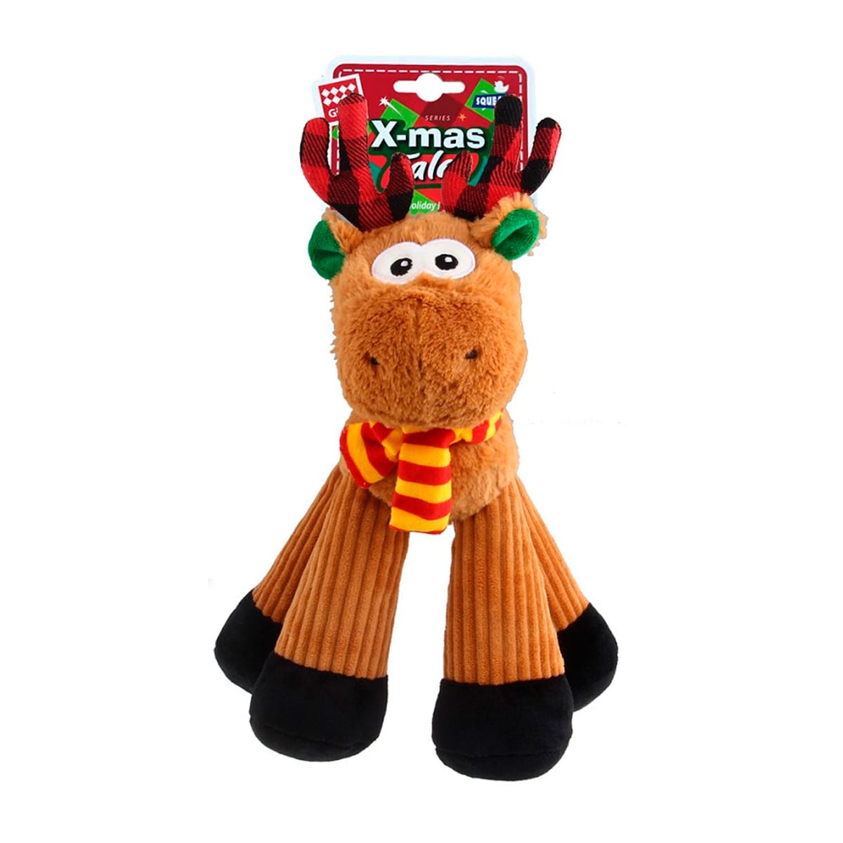 Juguete GiGwi Long Legged Reindeer Navidad 1