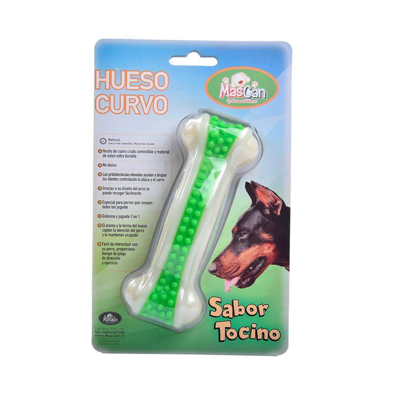 Juguete Hueso Curvo 1