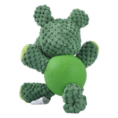Juguete Mascan peluche plush con pelota rinoceronte para perros3