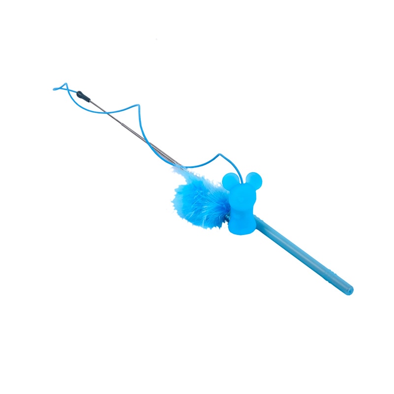 Juguete varilla extensible con LED Azul1