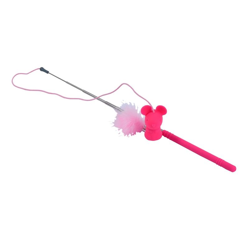 Juguete varilla extensible con LED Rosado2