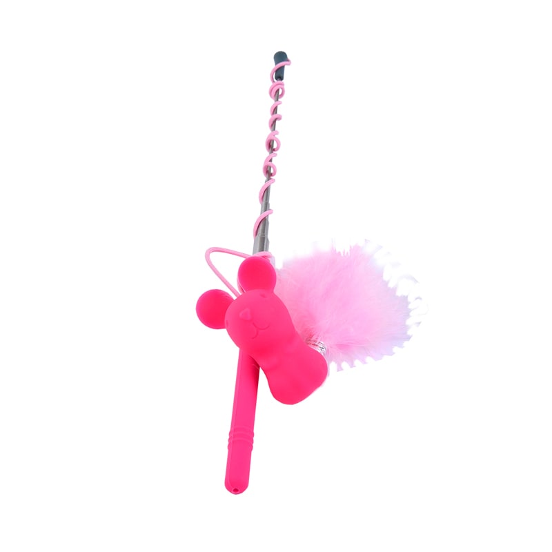Juguete varilla extensible con LED Rosado3