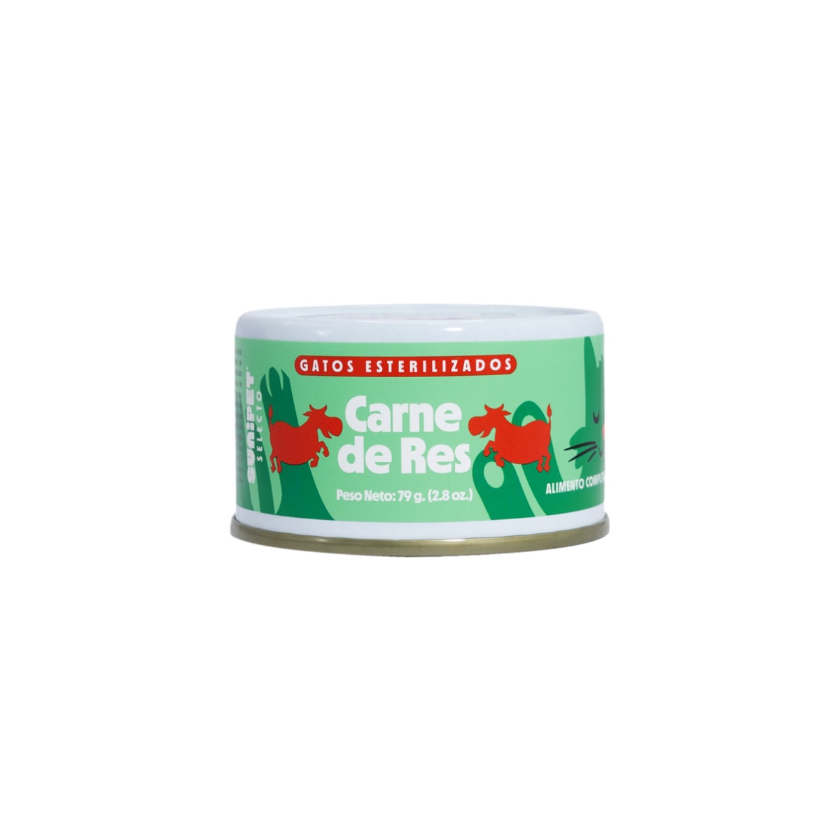 SuniSelecto esterilizado para gatos de Sunipet con carne de res 1