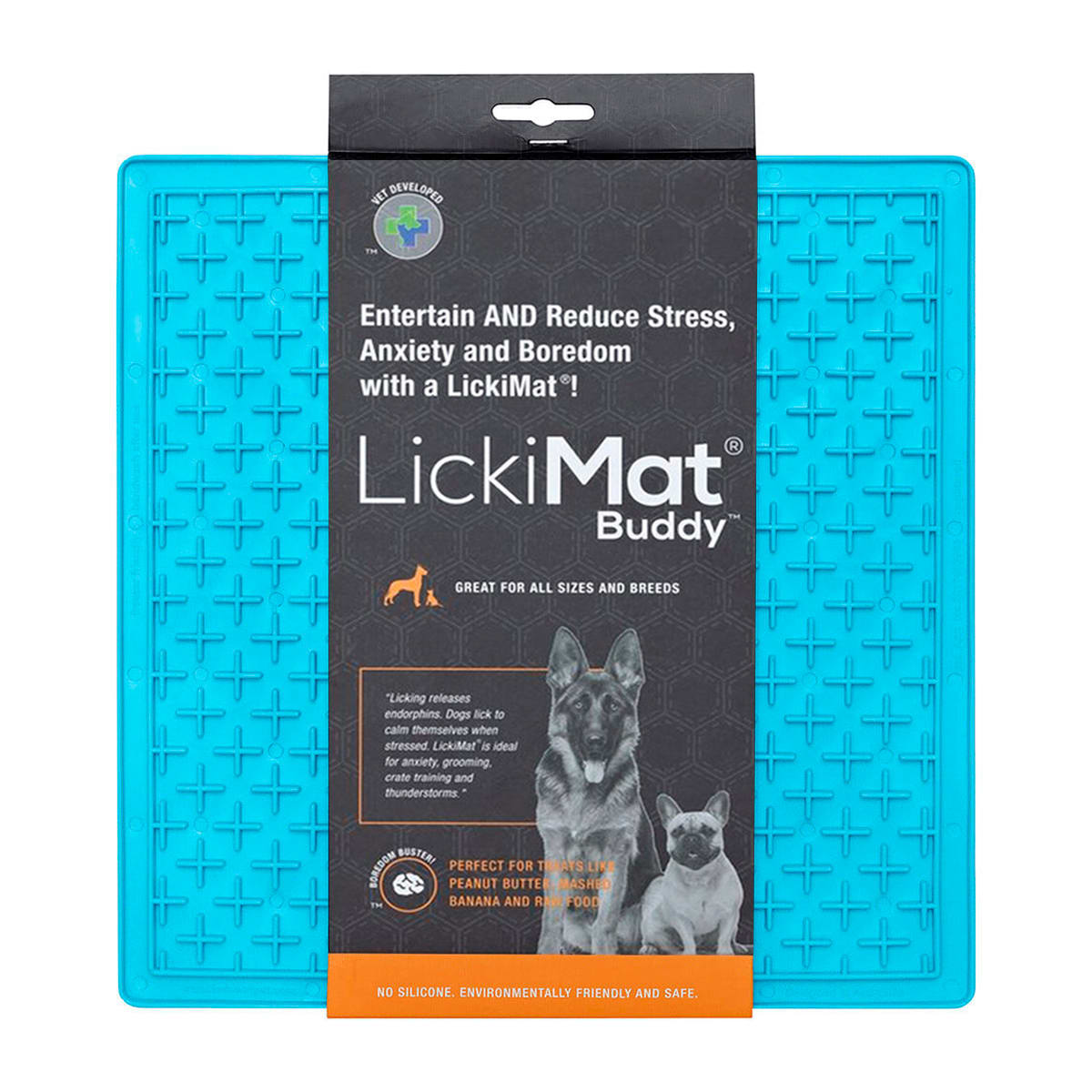 LickiMat Buddy Turquoise para perros Turquesa 3