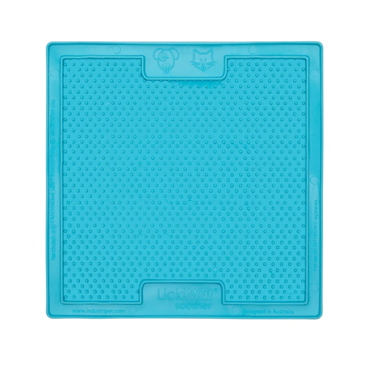 LickiMat Soother Turquoise para perros Turquesa4