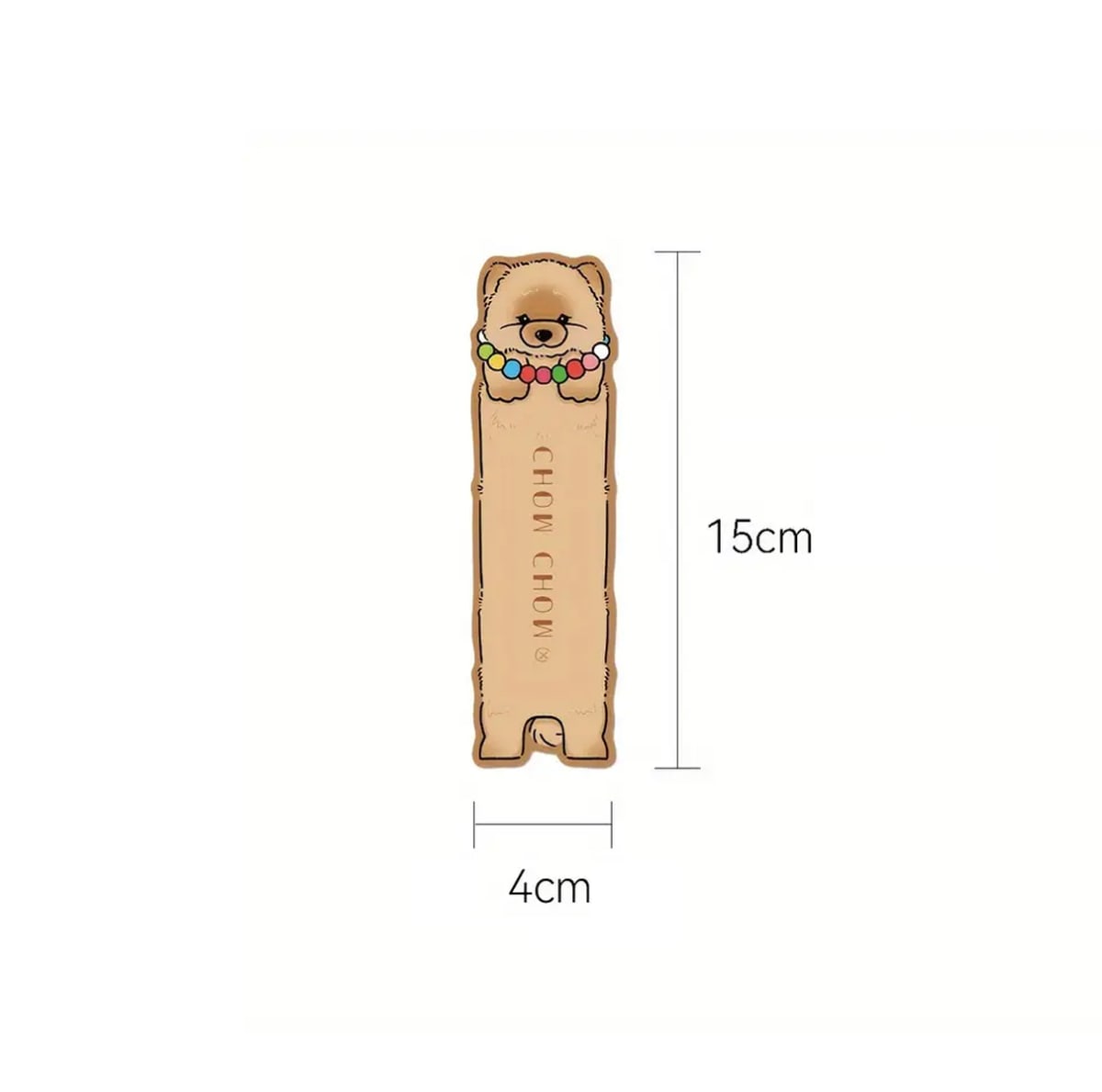 Marcador de libro diseño de razas de perro Shih Tzu, Chow Chow, Labrador, Samoyedo, Pekinés2