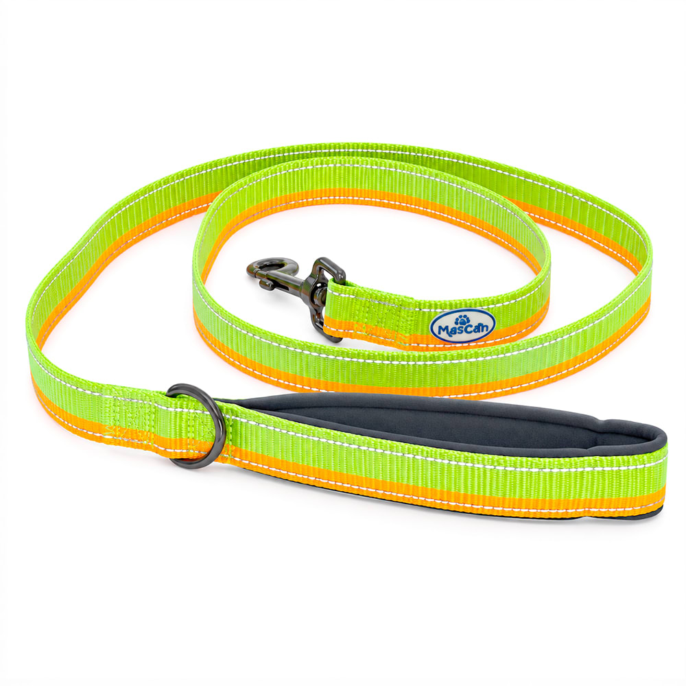 Mascan Correa deportiva verde con naranjo de 150 cm de largo 1