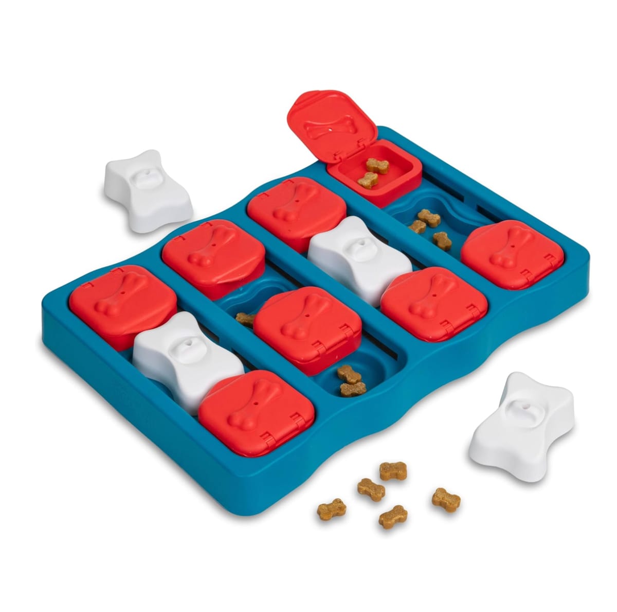 Juguete interactivo para perro Dog Brick Nivel 2 de Nina Ottosson2