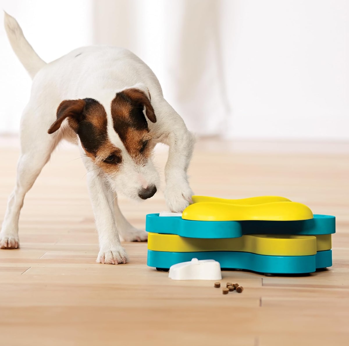 Juguete interactivo para perro Puzzle Tornado Nivel 2 de Nina Ottosson 1
