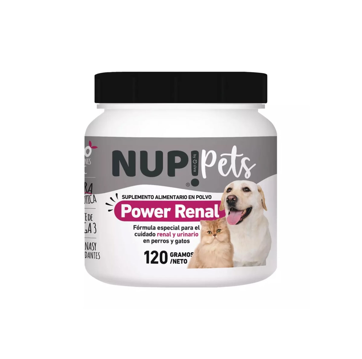 Nup!Pets Power Renal suplemento alimenticio en polvo para perros y gatos 1