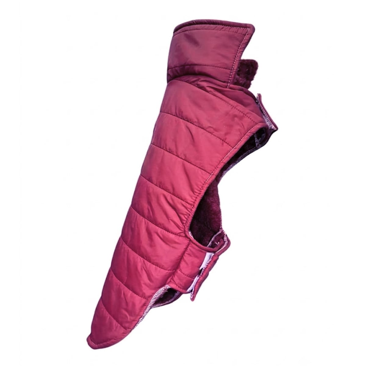 DD Parka burdeo lineas para perros 1