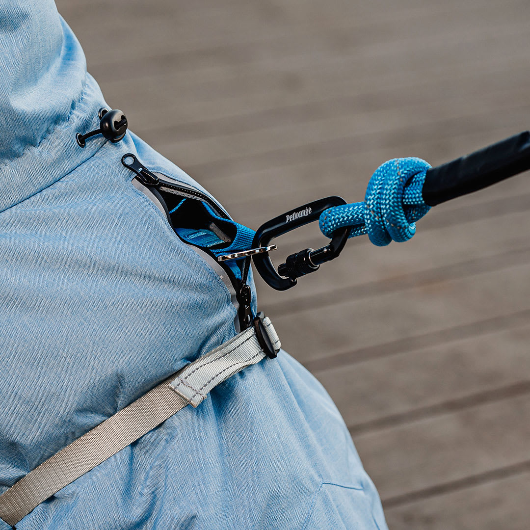 Petlounge Parka Dry and Comfy Celeste Ropa para perro4