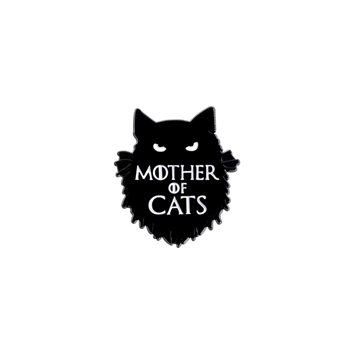 Pin esmaltado diseño gato mother of cats 1