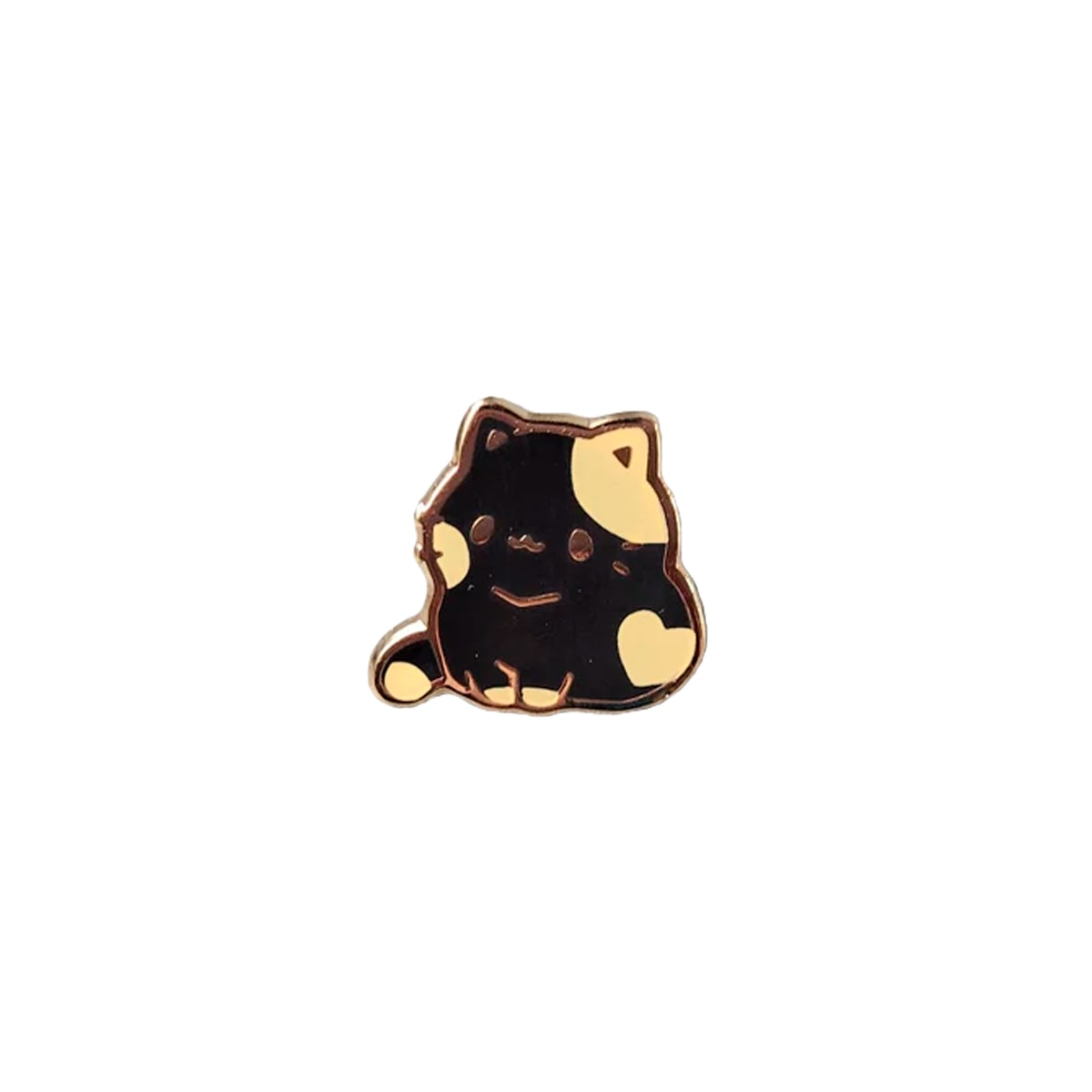 Pin esmaltado diseño de gato carey 1