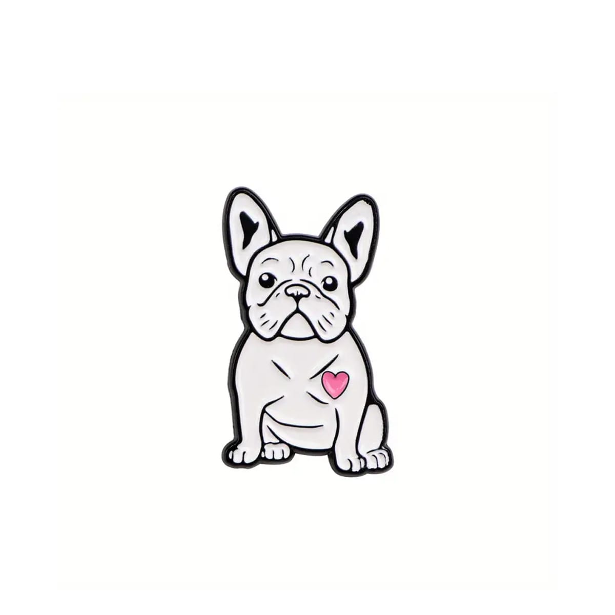 Pin esmaltado diseño perro bulldog francés 1